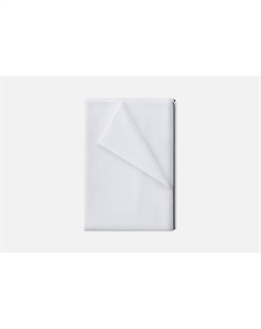 Простыня Альпийский снег, белая, евро Soft silver