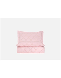 Покрывало с наволочками Village розовое, 230х240 1 шт Ambesonne