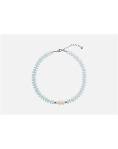 Ожерелье из сахарного кварца Candy Blue 1 шт Bluejay