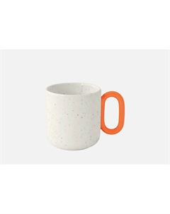 Кружка Creative, бело-оранжевая 1 шт Easy life