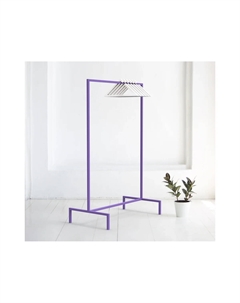 Вешалка напольная Metalframe в фиолетовом цвете Archpole
