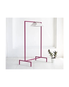 Вешалка напольная Metalframe в розовом цвете Archpole