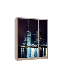 Шкаф-купе Бассо 7 Москва-Сити Мебельсон