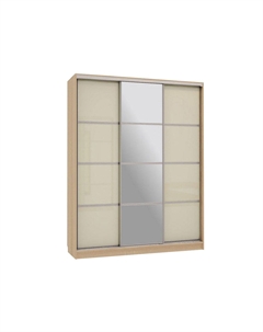 Шкаф-купе Бассо 2 с зеркалом Мебельсон