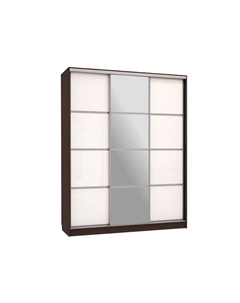 Шкаф-купе Бассо 2 с зеркалом Мебельсон