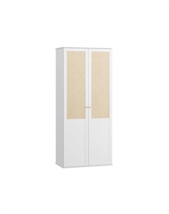 Распашной шкаф Алвис-2 White Диван.ру