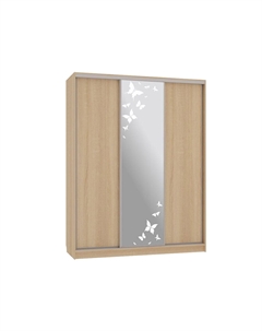 Шкаф-купе Бассо 1 Бабочки Мебельсон