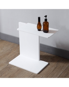 Столик для ванной комнаты ABBER Stein AS1636 белый матовый Abber