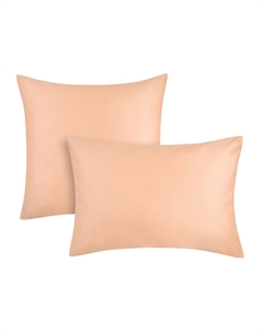 Наволочка Моноспейс персиковый Ecotex