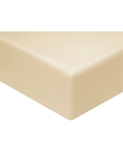 Простыня Моноспейс кремовая Ecotex