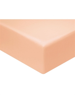 Простыня Моноспейс персиковая Ecotex