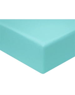 Простыня Моноспейс бирюзовая Ecotex