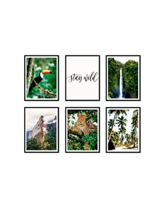 Набор постеров Джунгли №8 Дом корлеоне