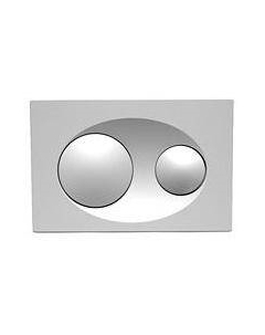 Клавиша смыва для унитаза Bocchi Savio 8200-0010 с антибактериальным металлическим покрытием, хром матовый