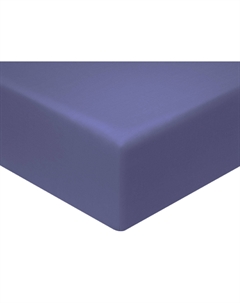 Простыня Моноспейс синий на резинке Ecotex