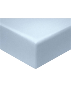 Простыня Моноспейс серо-голубой на резинке Ecotex