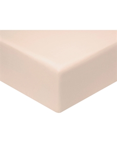 Простыня Моноспейс пудровый на резинке Ecotex
