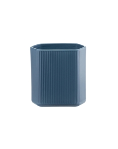 Ваза темно-синего цвета Edge Tkano