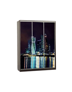 Шкаф-купе Бассо 7 Москва-Сити Мебельсон