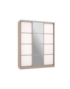 Шкаф-купе Бассо 2 с зеркалом Мебельсон