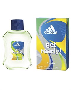 Адидас Get ready For Him Eau de Toilette Natural Spray туалетная вода для мужчин 100мл Adidas