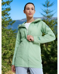 Куртка мембранная женская, Зеленый Outventure