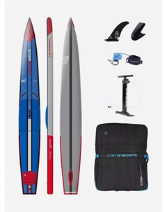 Сапборд надувной двухслойный 12.6x21x4.75 SUP Kid Racer Deluxe SC S22/23, 381x53x12 см, Мультицвет Starboard