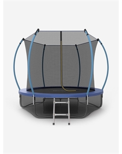Батут каркасный Internal 10ft + нижняя защитная сеть, диаметр 305 см, Синий Evo jump