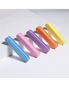 Баф наждачный для ногтей, двусторонний, набор 10 шт., 9×1.8×1.1 см Qf