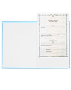 Папка для свидетельства о рождении Сима-ленд