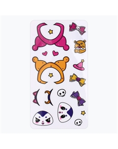 Брелок для ключей с наклейками в наборе Сима-ленд