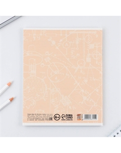 Тетрадь в клетку, предметная, 48 л.,на скрепке, а5 Artfox study