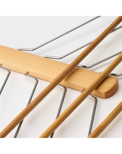 Плечики - вешалка для одежды bois, 41×38 см, многоуровневая, деревянная сорт а Ladо?m