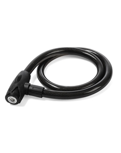 Замок навесной велосипедный тундра, 23×1200 мм, специальный ключ с пластиковой ручкой Tundra