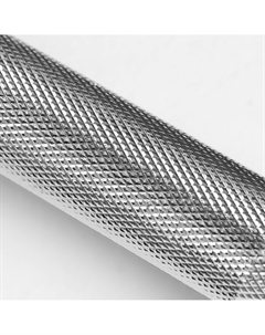 Гриф гантельный, металлический, хромированный, d=28 мм, 30 см Onlytop