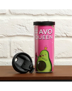 Подарочный набор avoqueen, фартук и термостакан Nazamok