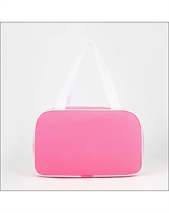 Сумка для обуви на молнии, наружный карман,, цвет розовый Textura