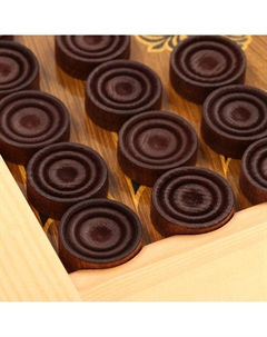 Нарды деревянные большие, с шашками Take it easy