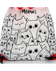 Мешок для обуви под раскраску Nazamok kids