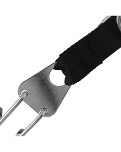 Ошейник строгий с металлическим фастексом и защитными колпачками, 63 см, толщина проволоки 4 Пижон