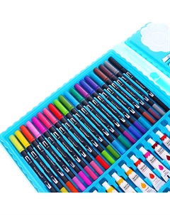 Набор для рисования зверушки синий Calligrata