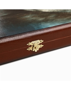 Нарды деревянные большие, с шашками Take it easy