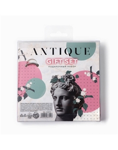 Подарочный набор antique: обложка для паспорта и брелок Nazamok