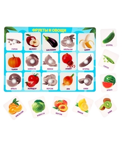 Развивающая игра на липучках Весёлые липучки