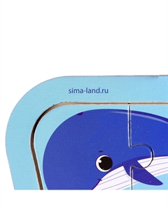 Пазлы на подложке Лесная мастерская