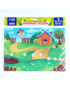 Развивающая игра на липучках. театр по мотивам русской народной сказки Весёлые липучки