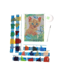 Алмазная мозаика с полным заполнением на холсте Школа талантов