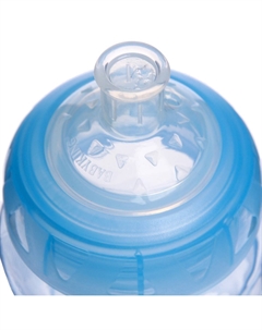 Поильник - непроливайка детский с мягким носиком, от 5 мес., 300 мл., голубой Крошка я