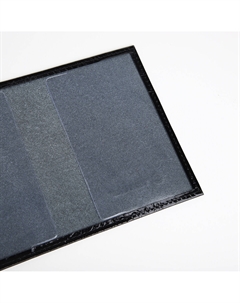 Обложка для паспорта, цвет черный Textura