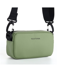 Сумка женская на молнии, маленький размер, цвет оливковый Textura